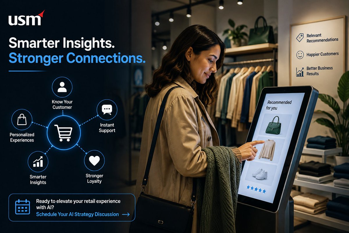 HarshathUSM's tweet photo. How Smart Retailers Use AI to Build Stronger Customer Connections
Read More: https://t.co/8IcR3Z5oXd

#AIinRetail #RetailAI #ArtificialIntelligence #RetailTechnology #RetailInnovation #CustomerExperience #CustomerEngagement #Personalization #AIPoweredRetail #RetailTech https://t.co/OCjvZG97UR