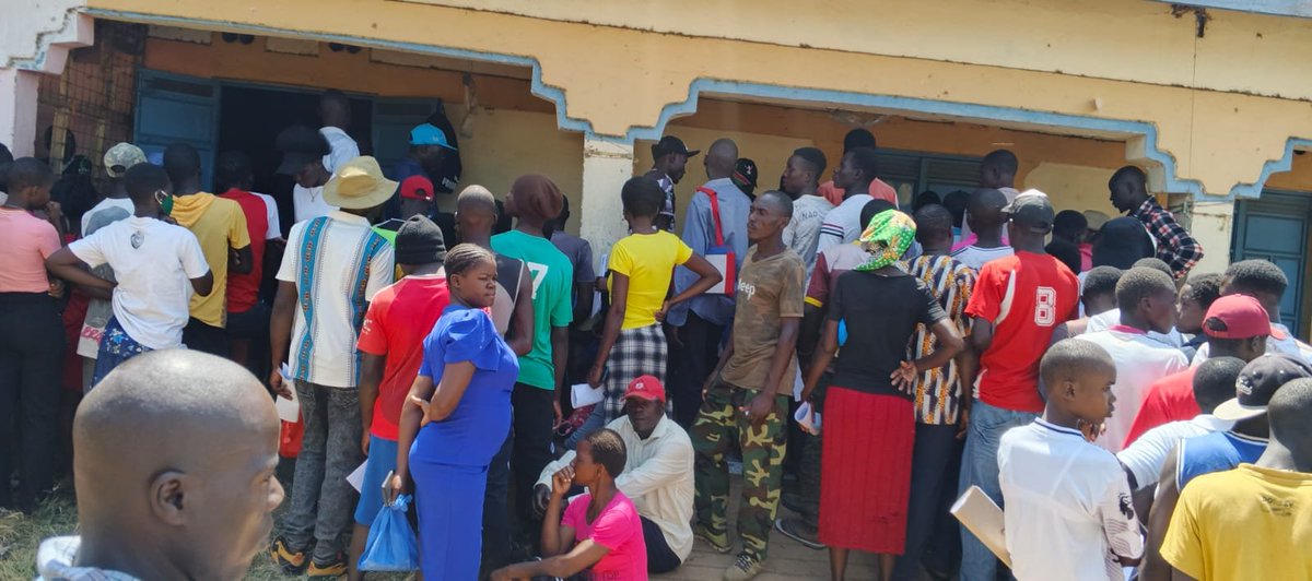 AlionyaRoseline's tweet photo. As Riggy G was addressing the media today, my grandmother sent me these photos from Bondo Constituency where she was escorting her friend (52 years now) to pick an ID.

Her caption reads "Msichana Yangu, tumeteswa sana kama jamii, tukanyimwa barabrabara, stima na hata Vitambulisho, hatukupigia Ruto kura lakini nashukuru watu waliopigia yeye kura. Tunaona vitu hatukuwai dhania tutaweza ona" 

To the leaders involved in this good act of ensuring everyone gets an ID and a voters card I LOVE YOU ❤️to the moon and back.