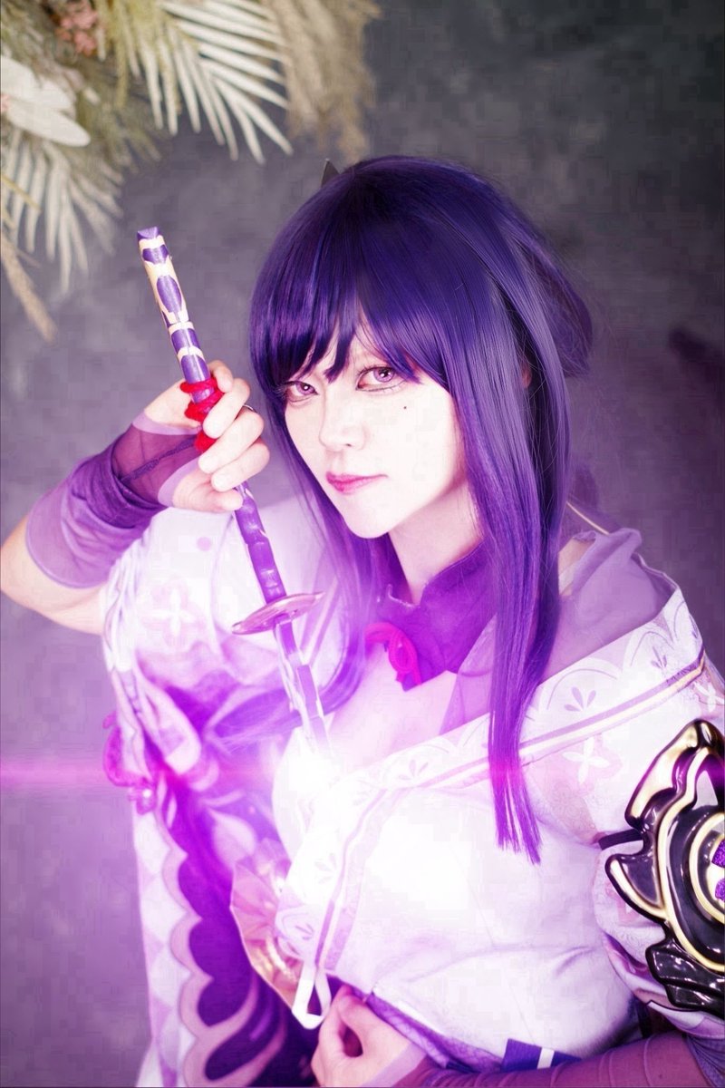 PorteYuri's tweet photo. ✩.*˚－－－－▽－－－－✩.*˚

⟬ コスプレ ⟭
↪︎原神
     ｰ雷電将軍

⁡ＣＮ： 香坂あんな 様/ @MadRevolt1208

✩.*˚－－－－▲－－－－✩.*˚
           cosplay genshin
            Raiden Shogun
✩.*˚－－－－－－－－✩.*˚ https://t.co/DLju4xTCJk