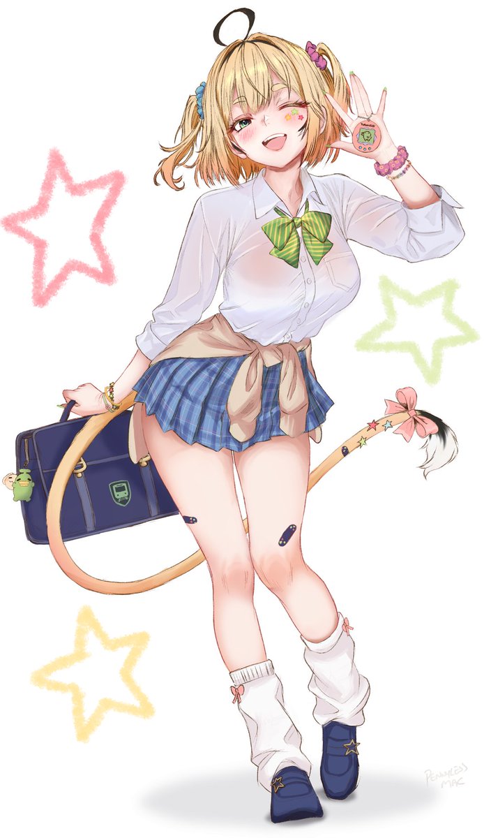 PennylessM's tweet photo. She do be a cute gyaru. #doobart https://t.co/UslqYbHW4r