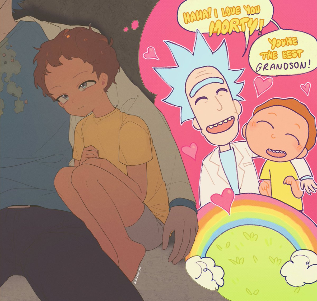 todoffins's tweet photo. drunk enough #rickandmorty https://t.co/McIOQ2WiNB