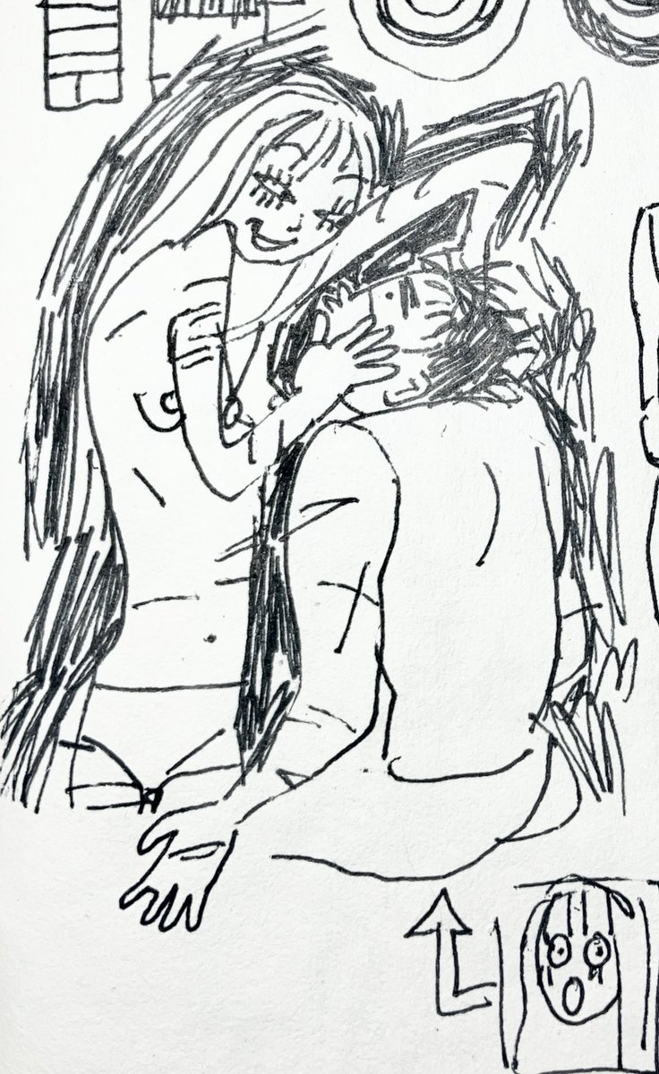 nineinchhurt's tweet photo. berserks i drew while high before a supposedly straight guy started asking if i wanted to have sex because i look like a girl Pretty on brand #griffguts #berserk https://t.co/IPVfDOHBlC