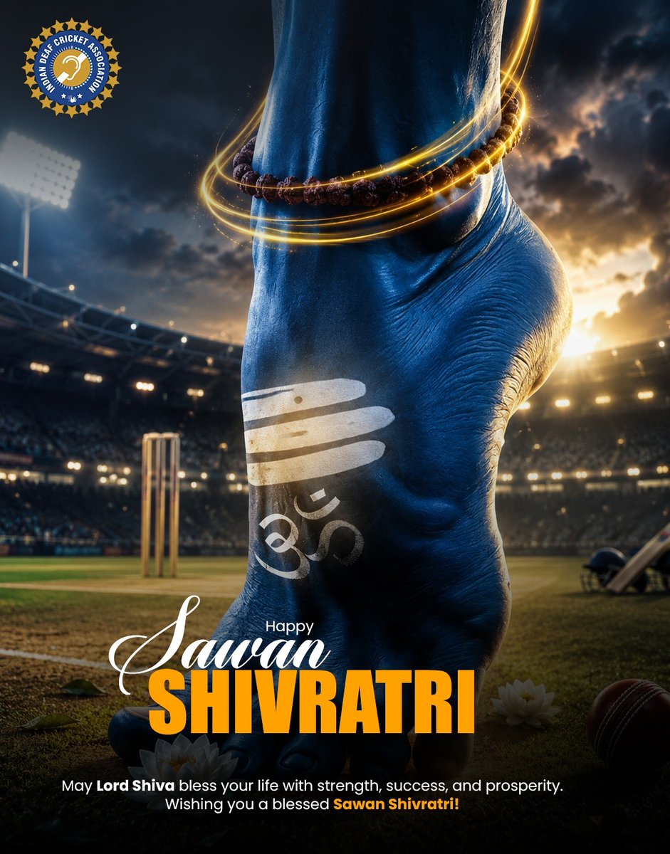 official_idca's tweet photo. May Lord Shiva bless us with strength to face every challenge, courage to keep moving forward, and peace in every journey. 🕉️✨

Wishing everyone a blessed Sawan Shivratri! 🚩

#sawanshivratri #mahadev #harharmahadev #shivratri #idca https://t.co/21RxgliQfp