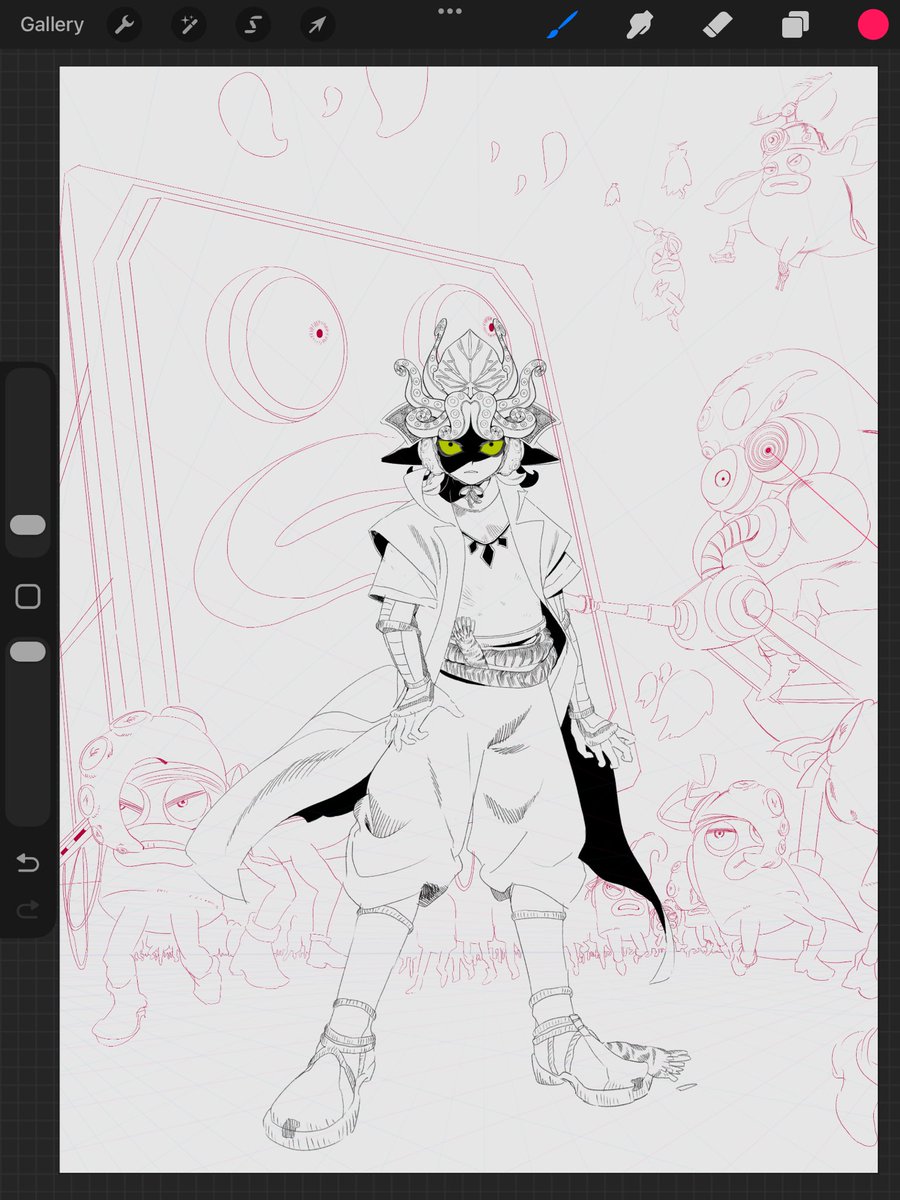 excalibur_028's tweet photo. Great turf war wip https://t.co/ORTERjDvbZ