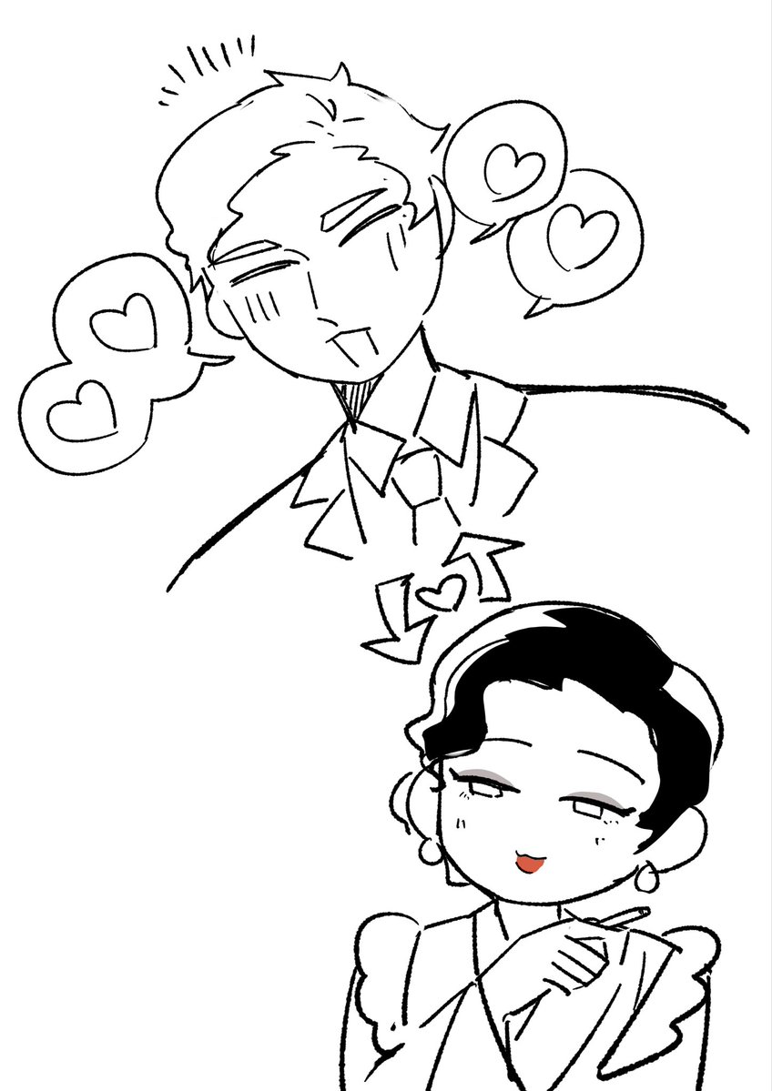 cradle_otome's tweet photo. 横濱キスガアルの二人が可愛いという絵 https://t.co/MKC24qa10a