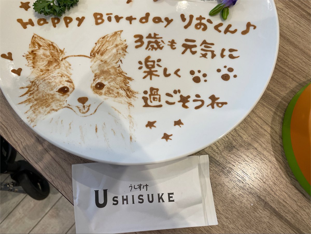 kusinadahime's tweet photo. 9日の日曜日りおくんのお誕生日だったので、みんなで焼肉を食べに行ってきました😆
＃パピヨン
＃犬のいる暮らし https://t.co/M0cDknPQ5r
