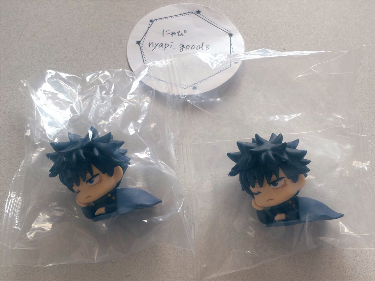 nyapi_goods's tweet photo. 【交換希望】呪術廻戦 死滅回游 おねむたん

譲 : 伏黒2

求 : 脹相、乙骨 各1

郵送もしくは仙台手渡し(要相談)
お気軽にお声掛けください＊ https://t.co/FPFHRulnlt