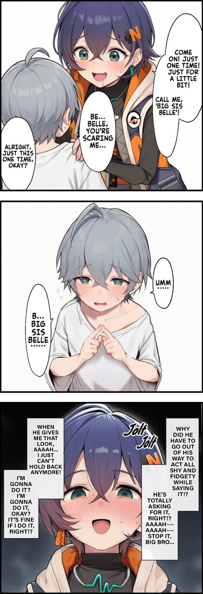 raymnd_x's tweet photo. ☆〈English Translation〉 

The Adventures of Smol Wise (Day 5)
SFW https://t.co/mU16RHqfkL