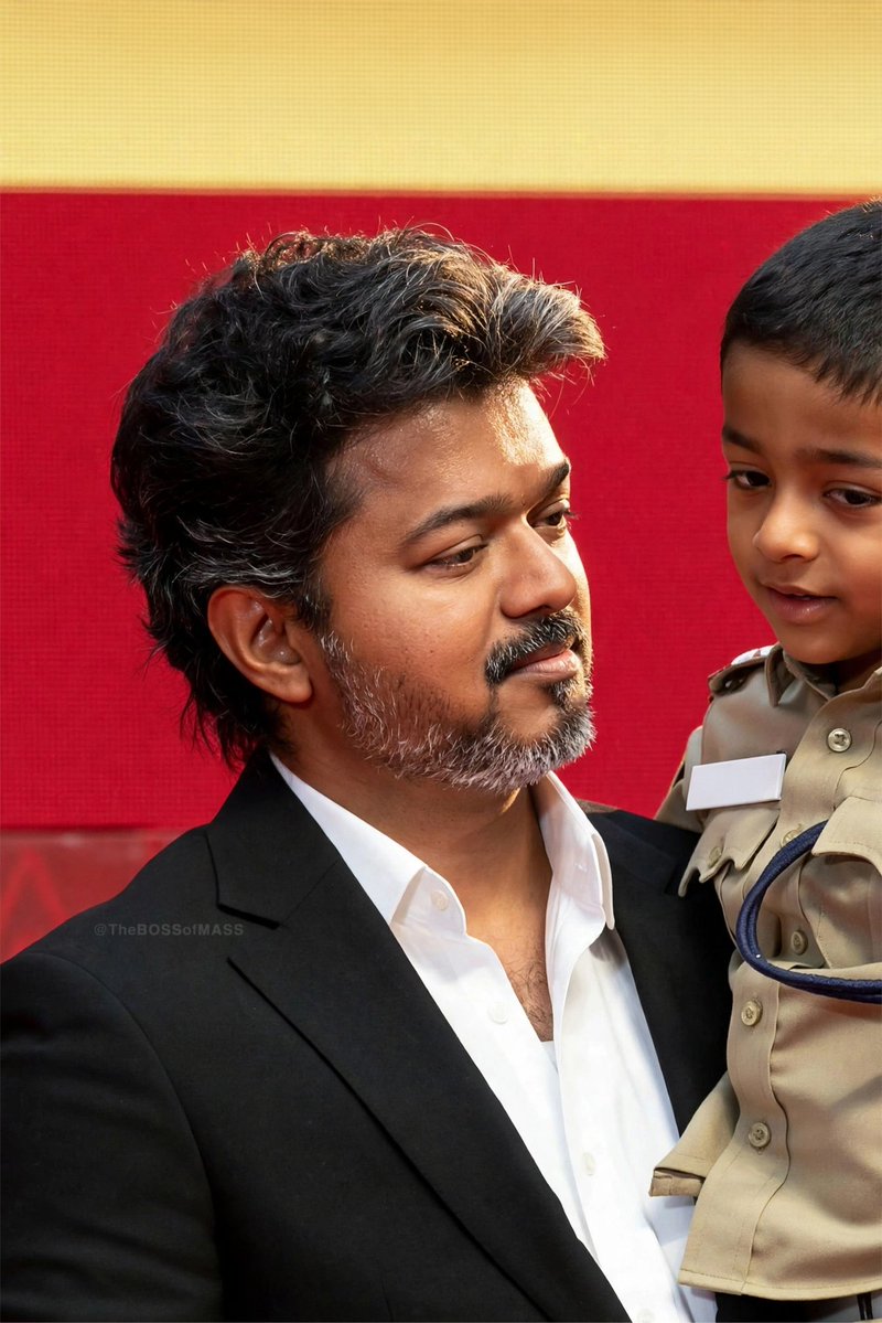 TheBOSSofMASS's tweet photo. Cute moments of the day ❤️ #CMJosephVijay @TVKVijayHQ https://t.co/aLToiobTcu