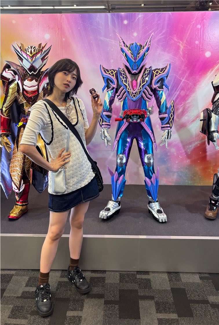 chitose11machi's tweet photo. 会ってきた🍬
#スーパーヒーロー夏祭り https://t.co/XjOwmJMcD6