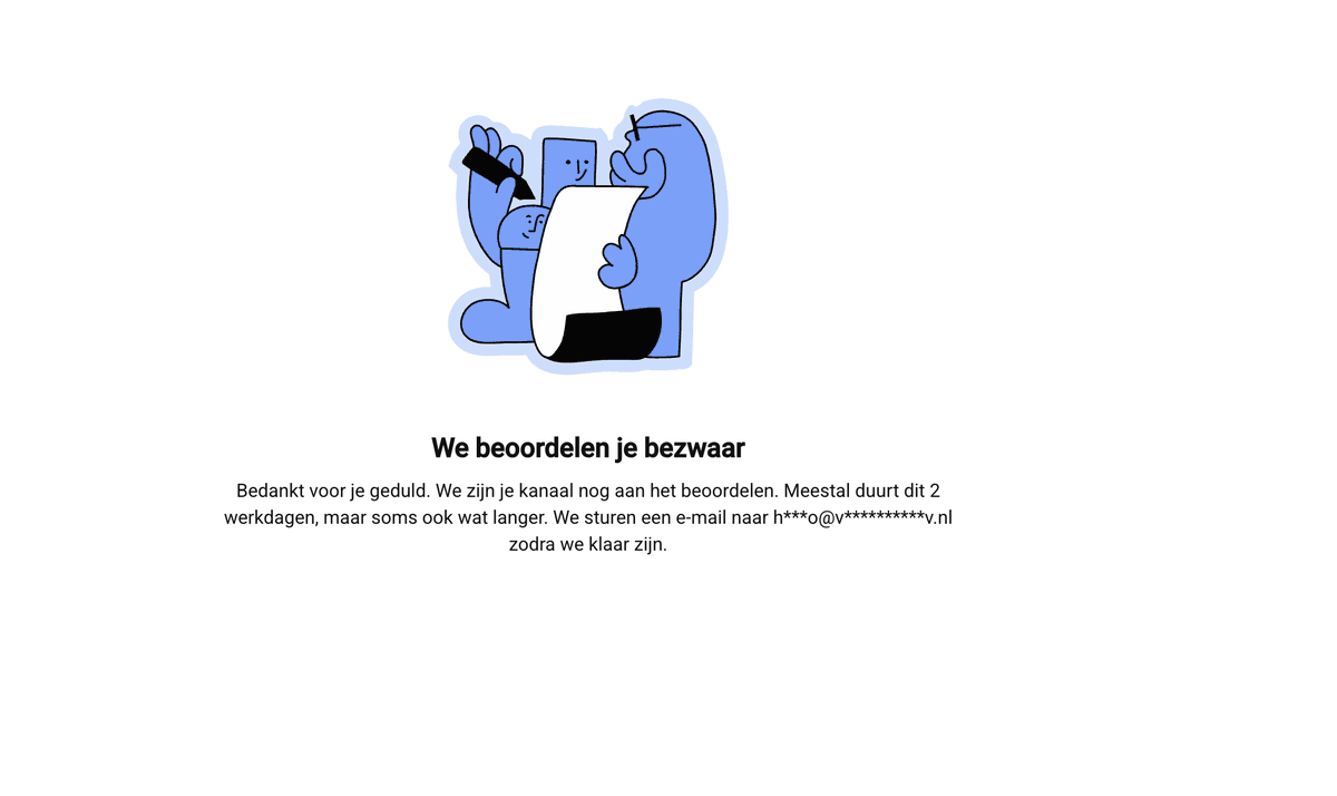 LuukSmits5's tweet photo. Dear @YouTube @TeamYouTube 

I need some help with this, apart from the longer wait, there seems to be a misunderstanding... I can elaborate in DM https://t.co/Y4y6OGObFk