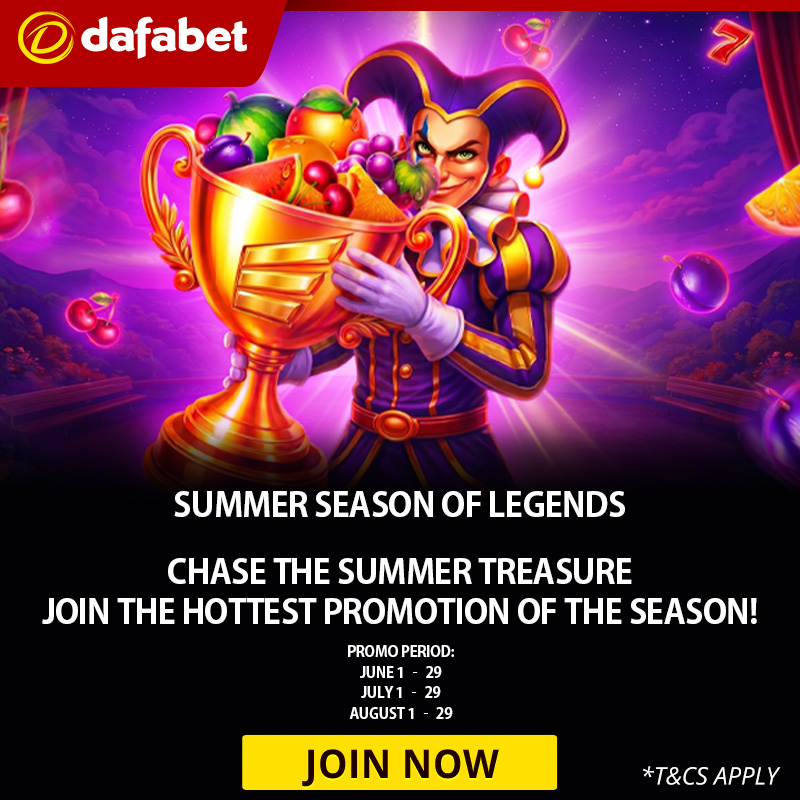 dafagamesmy's tweet photo. ☀️🏆 Summer Season of Legends Has Arrived! 🏆☀️

Get ready for 29 days of non-stop action, daily rewards, and epic competition! 🔥

💰 Compete for a share of the massive RM3,000,000 prize pool
🎯 Join exclusive tournaments

Join Now: https://t.co/eJ78BfhF1v https://t.co/FMz5CAabcR