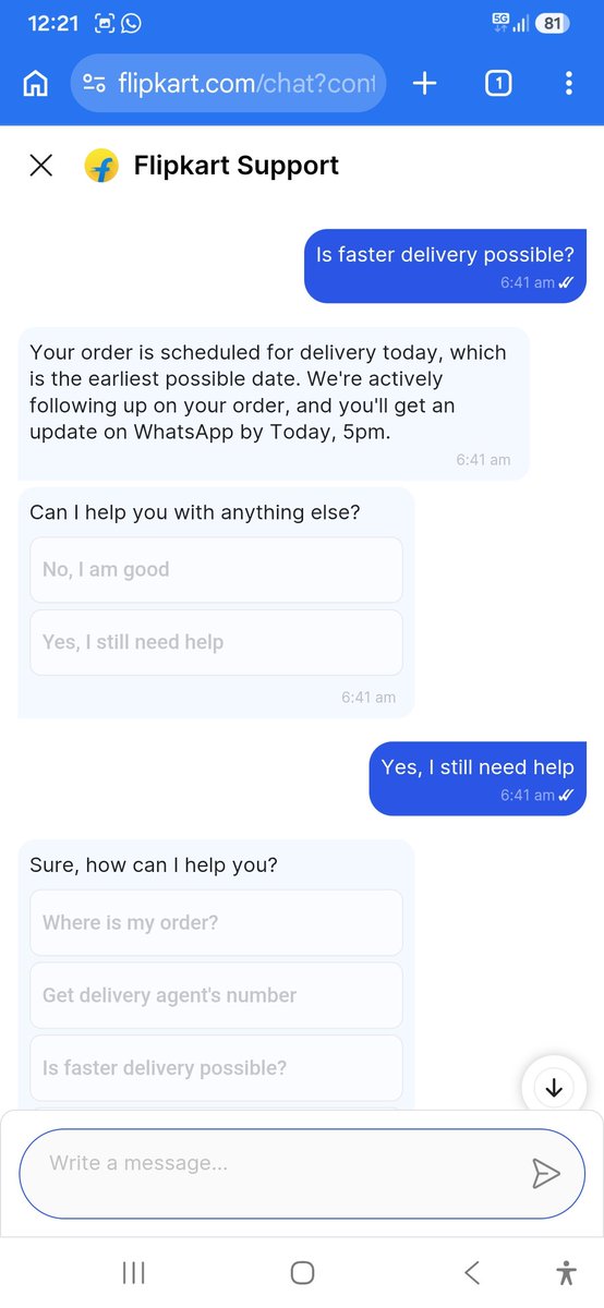 anuranjan89's tweet photo. @flipkartsupport FYI https://t.co/gomhpcwBSv