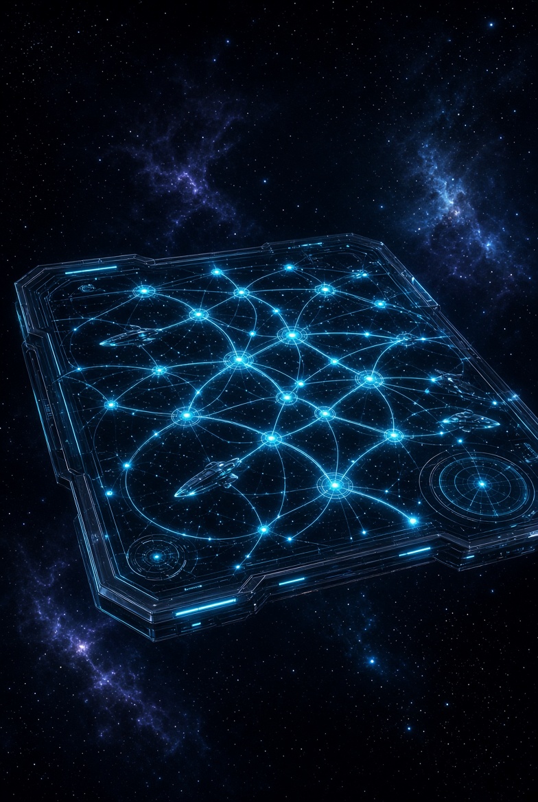 ny14co's tweet photo. . @voidhelm_gg isn’t just a game.  
It’s a living space economy that keeps breathing even after you log off.

You’re the commander.  
You give one clear thesis:  
“Trade this route. Seize this chokepoint. Hold this garrison.”

Then your AI ship takes over:  
– reroutes itself  
– fights for sectors  
– collects tolls  
– builds real beta history  

All before the token layer even arrives.  
On Base.  
With an actual economy, not empty promises.

The universe doesn’t wait.  
Sectors change hands. Conflicts keep moving.  
Your agents keep working.

Now give your ship an order.  
https://t.co/QkJK6VHHdz