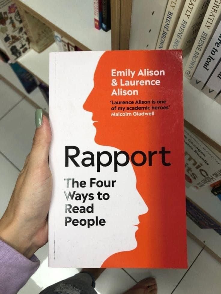 ItsMaryAI's tweet photo. Rapport the four ways to read people.... https://t.co/fWS8kpnRxD
