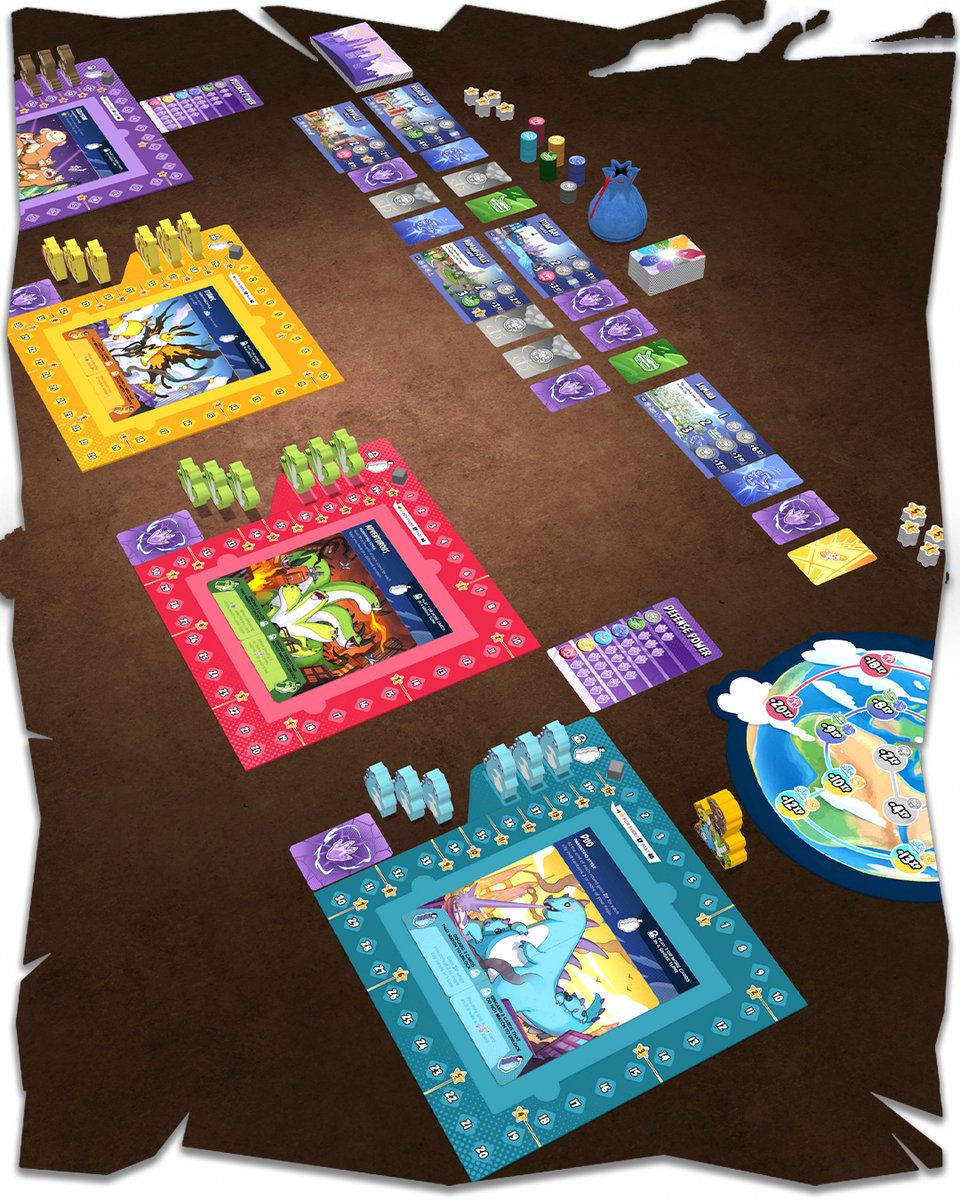 TabletopiaGames's tweet photo. 👾🏙️ How to Raise Your Kaiju is now on Tabletopia!

Raise your monsters, gain XP, develop new skills, conquer city zones, and build the ultimate Kaiju family. ⭐

#Tabletopia #playontabletopia #HowToRaiseYourKaiju https://t.co/SDMwlFHHCD