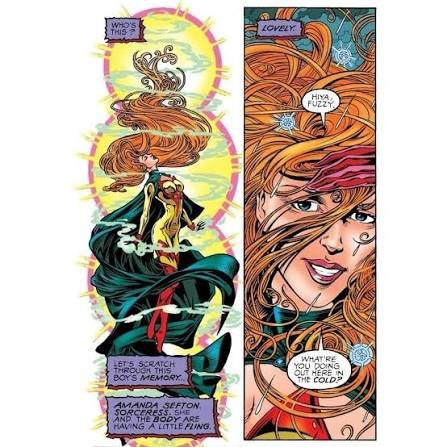 theComicsGReek's tweet photo. The ONLY thing missing from the X-Orcists announcement: BRING BACK AMANDA SEFTON to join this trilogy of Xitches! @_ashkallen ❤️ https://t.co/CpIHtHxZNI