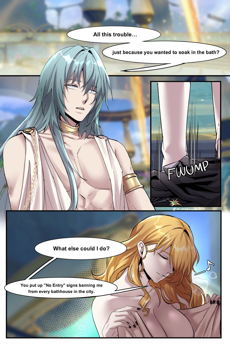 Mimoza_kuhh's tweet photo. Day 7 (late) : Free Day 

What if Anaxagoras was a Life Weaver, while Aglaea was an Alchemist

Thank you to the event team for the wonderful opportunity.

I really enjoyed drawing the fan art 😘

#AnaglaeaWeek2026 #AglanaxaWeek2026
#Anaglaea #Aglanaxa https://t.co/QHQf8ugpug