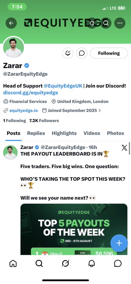 ekelero's tweet photo. @ZararEquityEdge @EquityEdgeUK DONE https://t.co/ihuiSVn0Hr