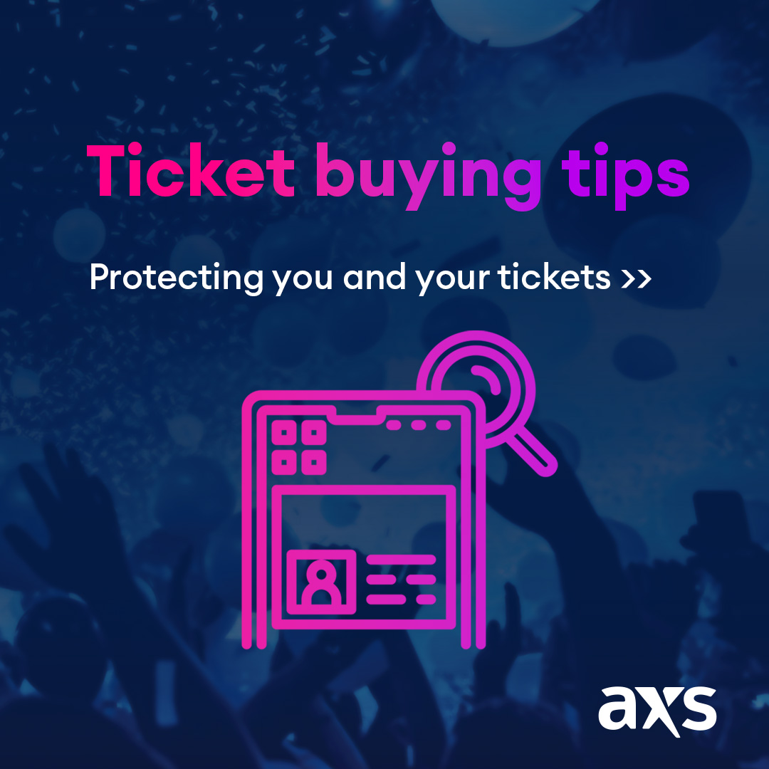 AXS_UK's tweet photo. 🎟️ Buying tickets? Here are some tips to ensure a smooth on sale experience >> https://t.co/1WcFL96YiA