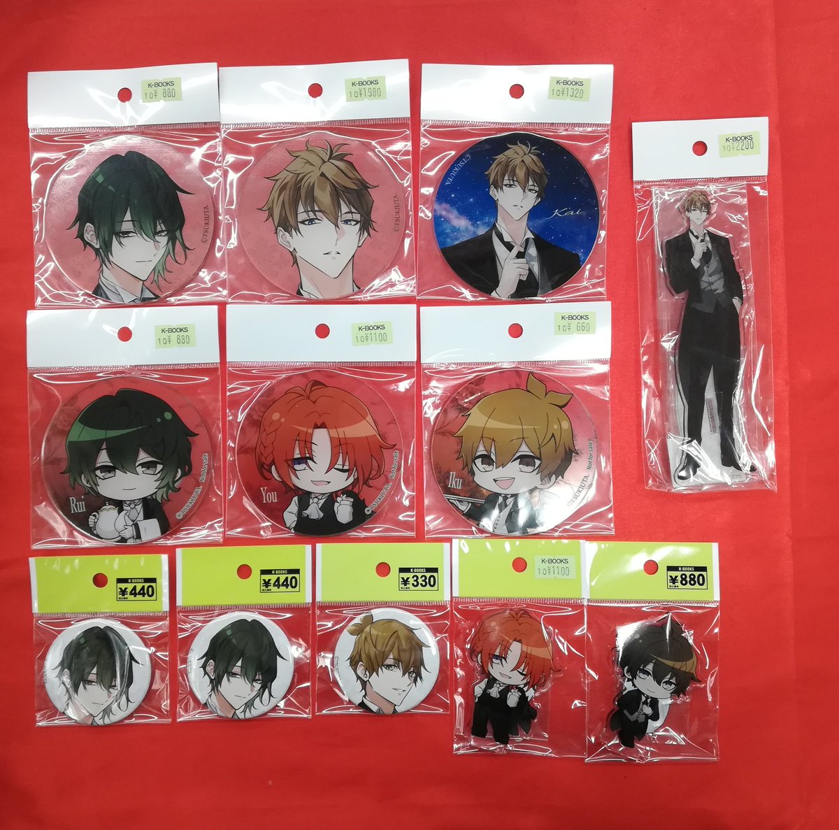 入荷情報】 「ツキウタ。」 紅茶専門店Oshiado コラボ ▻カード