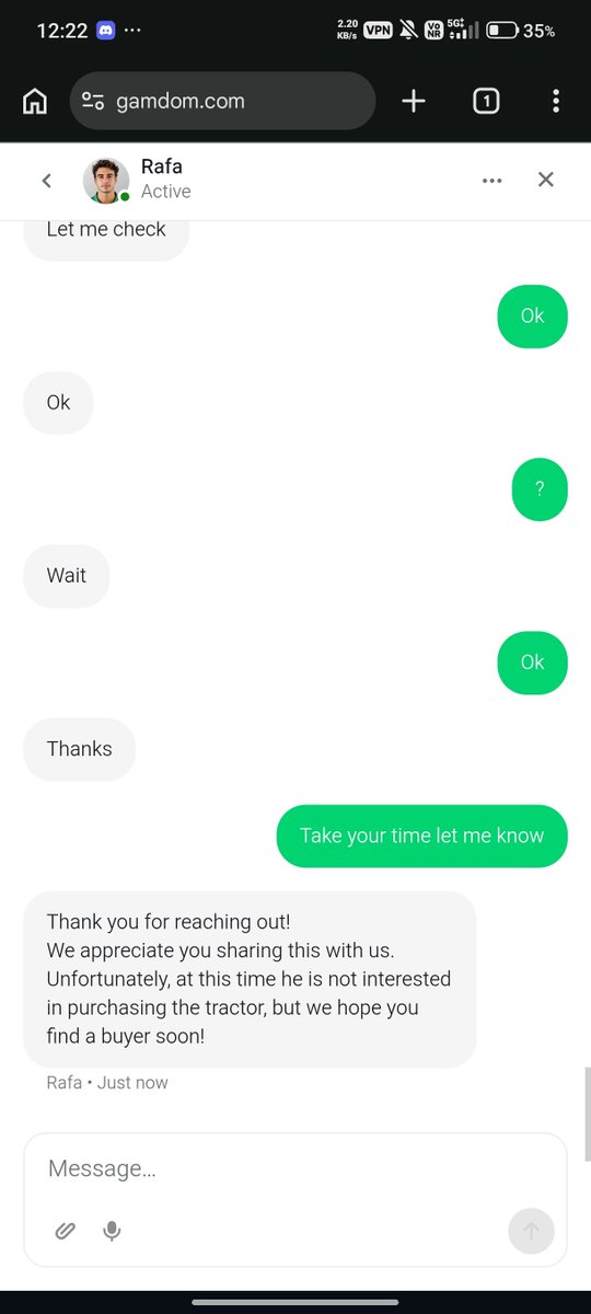 zinxchin2's tweet photo. I tried reaching gamdom support this is their answer may be I felt so seeing @Romer reply I mean there are less chances that he would reply but you know they he's not interested in helping a farmer 
At the end of the day he's still good person he helped people like a lot peace ❤ https://t.co/ZkTheBZ1Gw