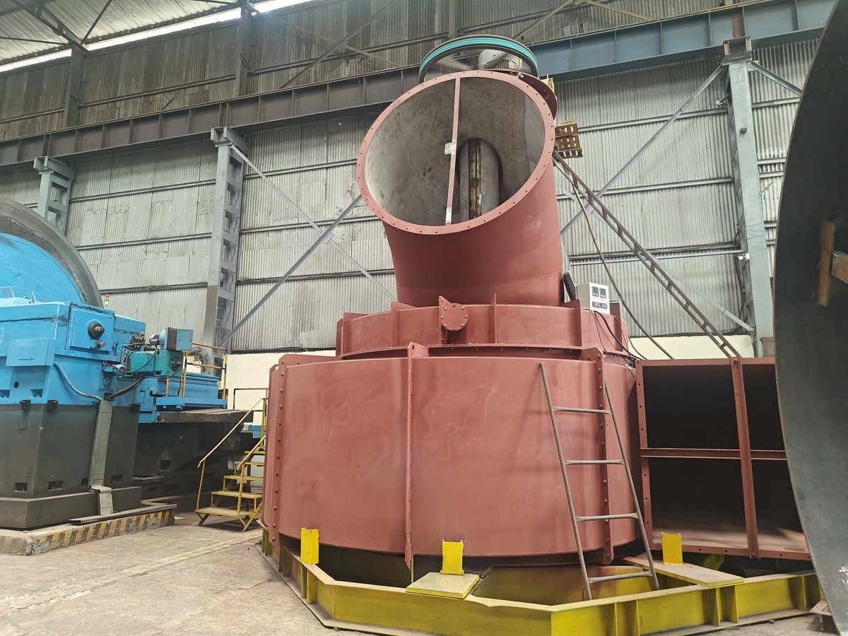 CPfeiffer_1925's tweet photo. The right separator can change how a grinding circuit performs.

For our customer, we supplied a separator tailored for precise classification and efficient operation.

Because getting separation right means getting the process right.

#ChristianPfeiffer #ChallengeAccepted https://t.co/BUvOMa2ul3