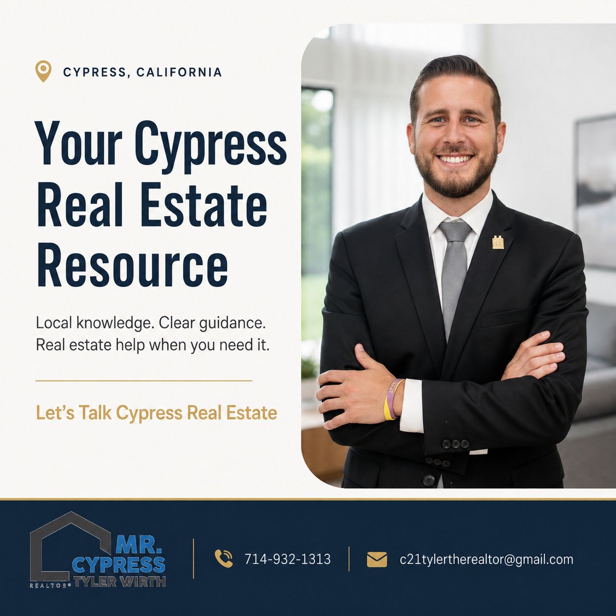 TheRealtorTyler's tweet photo. Buying, selling, or planning your next move in Cypress? I’m here with local knowledge, clear guidance, and a strategy built around your goals.

— Tyler Wirth

#CypressRealEstate #CypressHomes #HomeBuying https://t.co/BE8dFIMvPu