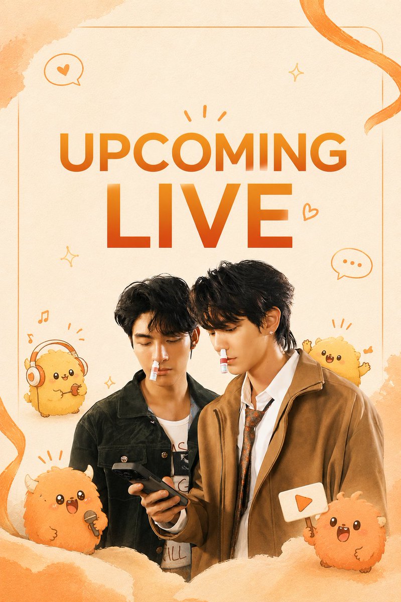 xizhao_fanclub's tweet photo. 📢 Surprise XiZhao livestream tonight! 🧡💛

📅 August 11
⏰ 7:00 PM BJT

📍 Platforms:

🫘 Douyin @ 何衍朝 
📸Instagram @ hechangxi1997  

See you there, Music Box! ✨

#XiZhao #HeChangxi #HeYanzhao https://t.co/m01cxrWfb9