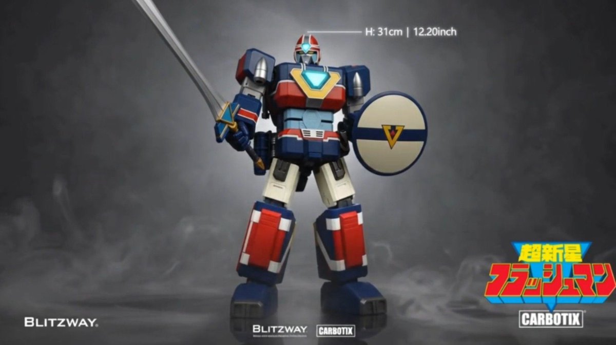 PassionXFun's tweet photo. Blitzway Carbotix Flash King first official picture (rumor) #flashman #flashking #mecha #blitzway #carbotix #フラッシュキング #超新星フラッシュマン #フラッシュマン #supersentai
https://t.co/ylqjxV7sHc https://t.co/abSV7c3O90