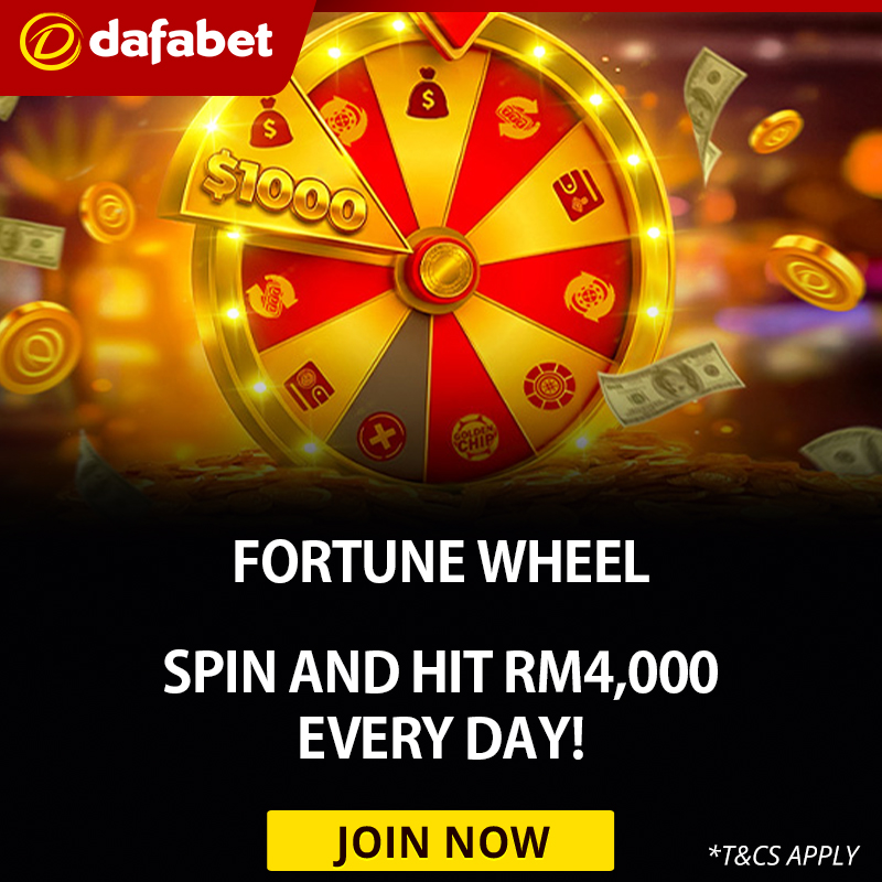 dafagamesmy's tweet photo. 🏆 Spin &amp; Win up to RM4,000! 🏆

Celebrate football's biggest tournament with Dafabet’s brand-new Fortune Wheel! 

👉 How to play: Just visit the Dafabet website and look for the Fortune Wheel widget!

Join Now: https://t.co/AlioMivaEC https://t.co/Tt0Geo6mkh