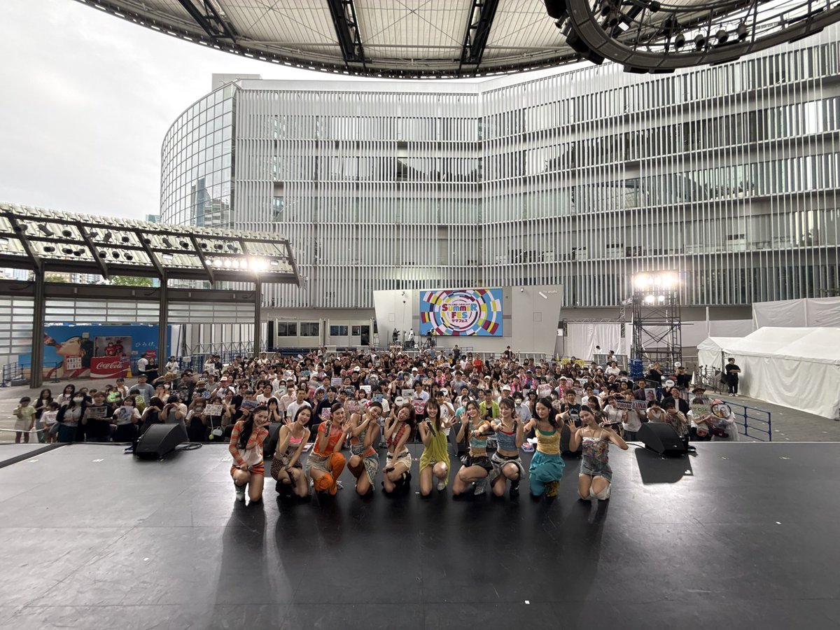 ldh__cirra's tweet photo. ／
「コカ・コーラ 
SUMMER FES LIVEアリーナ」
ありがとうございました💎💞
＼

ご来場いただいた皆様、���りがとうございました‼︎

サマフェス初出演ということで沢山パフォーマンスさせていただきました✨

皆さんの素敵な夏の思い出になっていたら嬉しいです♡

#サマフェス2026
#CIRRA #シーラ https://t.co/8fQu38OuGM