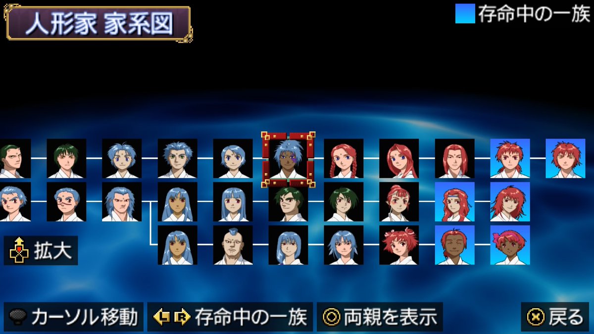 3itsu__'s tweet photo. ここ最近水髪火髪多いな…
逆に土髪は一族で5人しかいませんでした、貴重 https://t.co/LVizYxIxIV