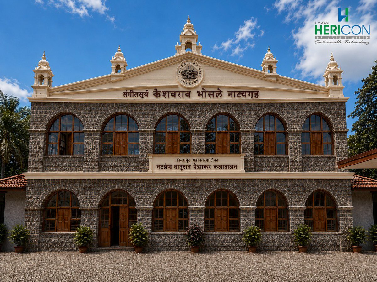 Shrinisulge's tweet photo. Recognition for the project Keshavrao Bhosle Natyagruha heritage conservation to its original glory #laxmihericon #saveheritage @CollectorKolha1 @mumbaiheritage https://t.co/dVqwSP8Gro