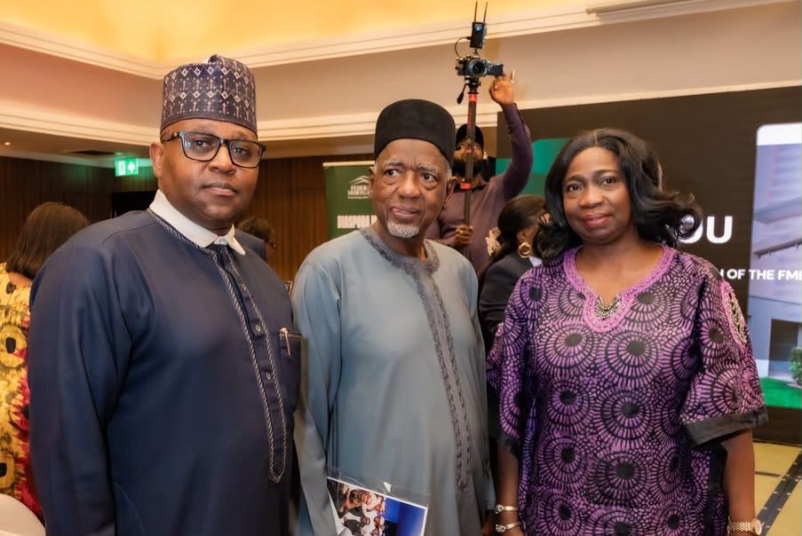 Hon. Dr Abike Dabiri-Erewa, OON, Chairman/CEO Nigerians in Diaspora Commission (NiDCOM) attended the *OFFICIAL LAUNCHING* of *FEDERAL MORTGAGE BANK OF NIGERIA (FMBN) DIASPORA MORTGAGE LOAN* This is designed to provide Nigerians in