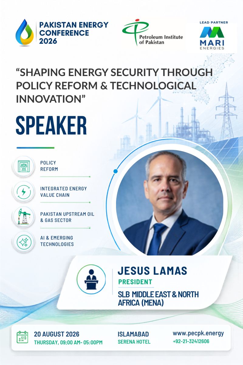 PetroleumInsti2's tweet photo. SPEAKER ANNOUNCEMENT | Pakistan Energy Conference 2026

We're delighted to announce distinguished Speaker at the Pakistan Energy Conference 2026.

📅 20 August 2026 I 09:00AM - 05:00PM
 📍Serena Hotel, Islamabad

@Official_PetDiv @GovtofPakistan @MoWP15 https://t.co/XypfSgrqiw