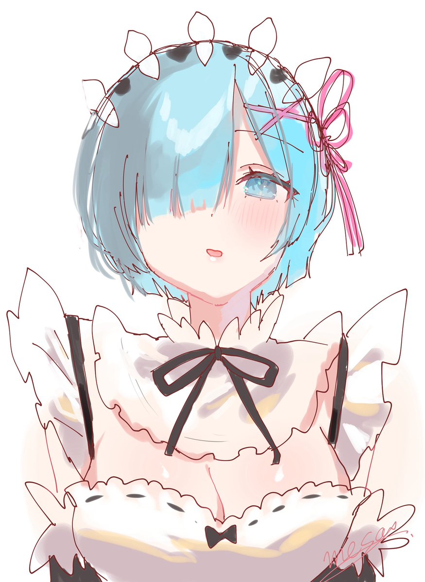 mesa__12's tweet photo. リゼロ　レム https://t.co/sKRucM5wZ0