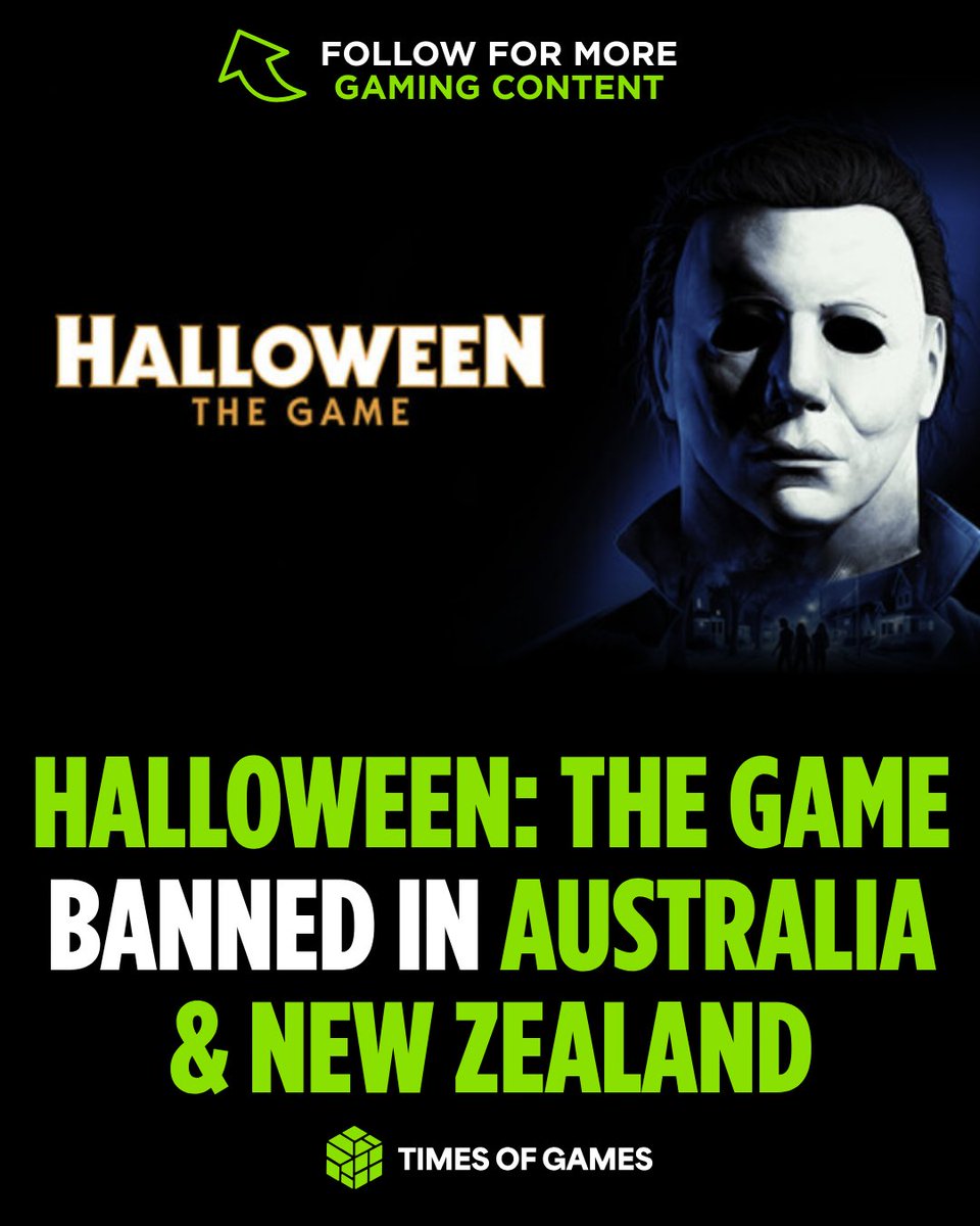 Times_Of_Games's tweet photo. @HalloweenTVG been refused classification in Australia, meaning it won't be sold there or in New Zealand. Developers say the ban is due to its depiction of a controlled substance, not the game's violence.

#HalloweenTheGame #Gaming #HorrorGames #MichaelMyers https://t.co/8qnXcPyiEb