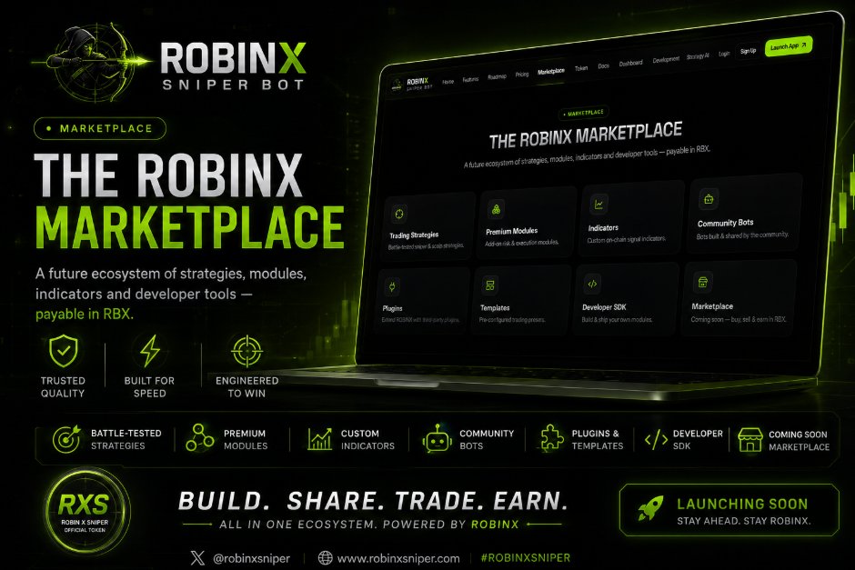 robinxsniper's tweet photo. 🏹 Built for precision. Engineered for speed.
#RobinhoodCrypto #RobinhoodChain #Robinhood #Crypto #CryptoTrading #DEX #DeFi #TrendingCrypto #Altcoins #RobinXSniper https://t.co/suP4n61f6d