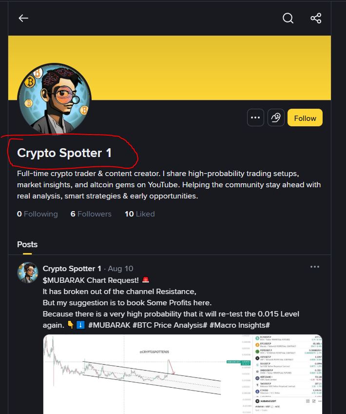 CryptoSpotter05's tweet photo. 🚨 SCAMMER ALERT!
Someone on #BinanceSquare has created a fake account using my name and identity. They are not only copying my content, but are also scamming people for money.
⚠️ Please be extremely careful and verify the account before replying to anyone claiming to be me. I will NEVER ask you to send money privately.
I’ve already reported this impersonator, but surprisingly, my appeal was rejected by the Binance team. 🙃
This is now the 3rd time someone has impersonated me, And scamming people for money.
Please stay safe, double-check the account, and DO NOT send money to any impostor.
I genuinely hope nobody ends up losing their hard-earned money because of this. 🙏
@binance @vianebinance @cz_binance