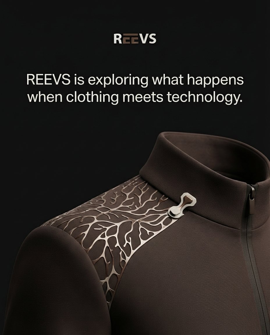 officialreevs's tweet photo. Clothing has always been designed to do more.

But what happens when the world asks more from what we wear?

At REEVS, we’re exploring what happens when clothing meets technology.

This is only the beginning.

#REEVS #FashionTech @ayoodeen @ThatRoboticsDev @aurora_robots https://t.co/s0zhhvGuBi