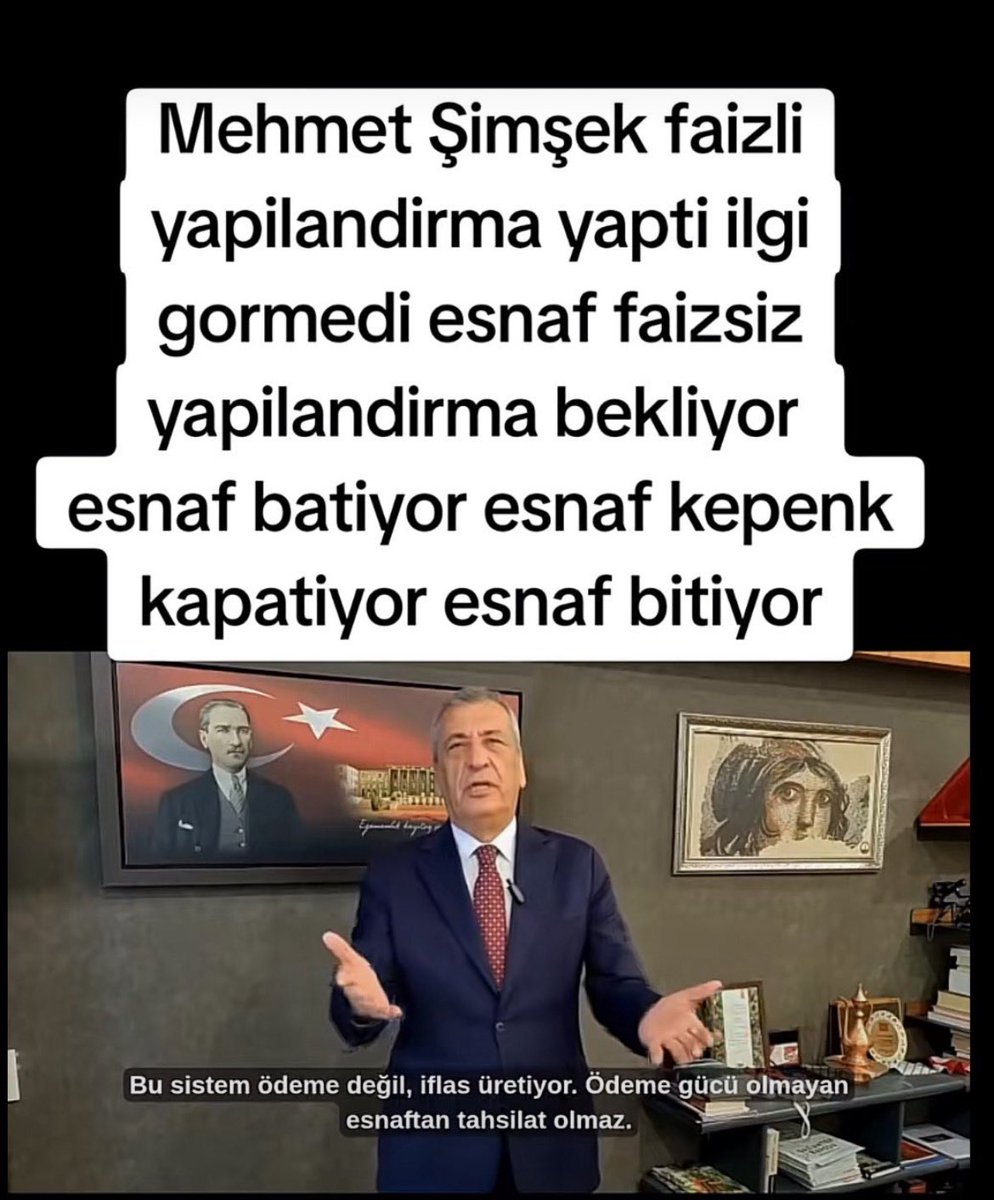 Sellidagg's tweet photo. Borcun aslı olan anaparanın üzerine eklenen faiz ve ceza yükleri, tahsilat imkânını tamamen ortadan kaldırmaktadır.
Çözüm; mükellefe faiz yüklemek değil, borcu yalın anapara tutarına indirgeyerek makul taksitlerle sisteme kazandırmaktır.
Mükellef ana borcunun sorumluluğundadır; adil ve sürdürülebilir olan budur.
#VergiSGKYapılandırma
@RTErdogan @memetsimsek @AKPartiTBMMGrup @ZeybekciNihat @mucahitaltunok @hasandogan @oktay_saral