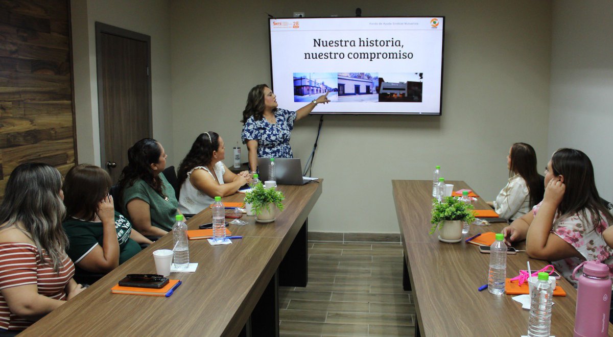 SNTE_Seccion28's tweet photo. Inicia jornada de capacitación y certificación del  Fondo de Ayuda Sindical Mutualista (FASM),  dirigida a las compañeras de las oficinas regionales. 

El arranque de los trabajos fue encabezado por el Secretario General de la Sección 28 del SNTE y el Comité Técnico del FASM. https://t.co/gE8cQRrL47