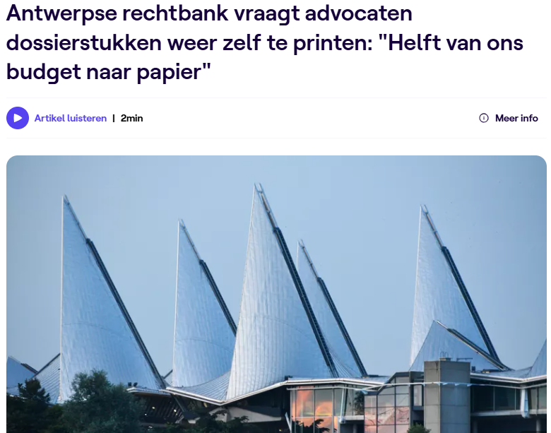 jaakdevuyst's tweet photo. ik neem aan dat minister van justitie @AnneliesVl nu tactisch onbereikbaar blijft, om binnen een paar weken een vaag plan tot modernisering - binnen een paar jaar - aan te kondigen #vrtnws https://t.co/sqzI0kmcnc