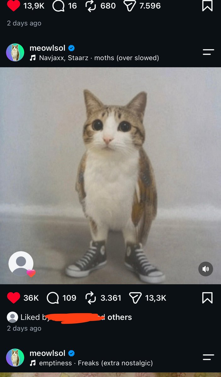 benzz100x's tweet photo. People never see the real gems while they’re still sitting under the radar

The team has been grinding from absolute zero this whole time and at some point all that work is gonna get paid in full when this flips into the top 1 cat coin on solana

10m soon, just waiting for the rest of the timeline to catch up $meowl