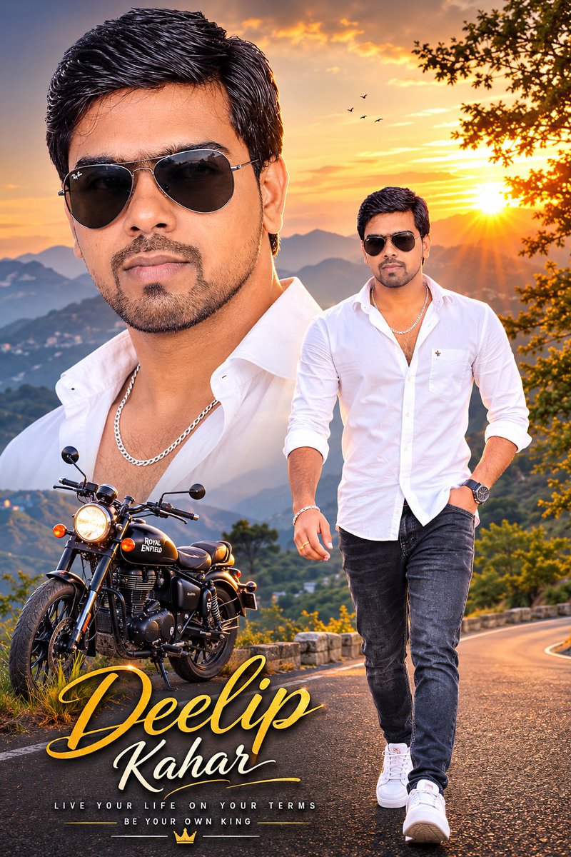 DILIPNP1992's tweet photo. 🔥 What a powerful shot! 😎🏍️
Mountain roads, Royal Enfield, and a true king-style vibe — an unbeatable combination! 👑
#DeelipKahar #KingStyle #RoyalEnfield #MountainVibes #RideWithStyle #OwnYourPath #TravelVibes #BikerLife #Attitude #RoyalLook #NatureLover #LiveYourLife https://t.co/CKOXMQIWMe