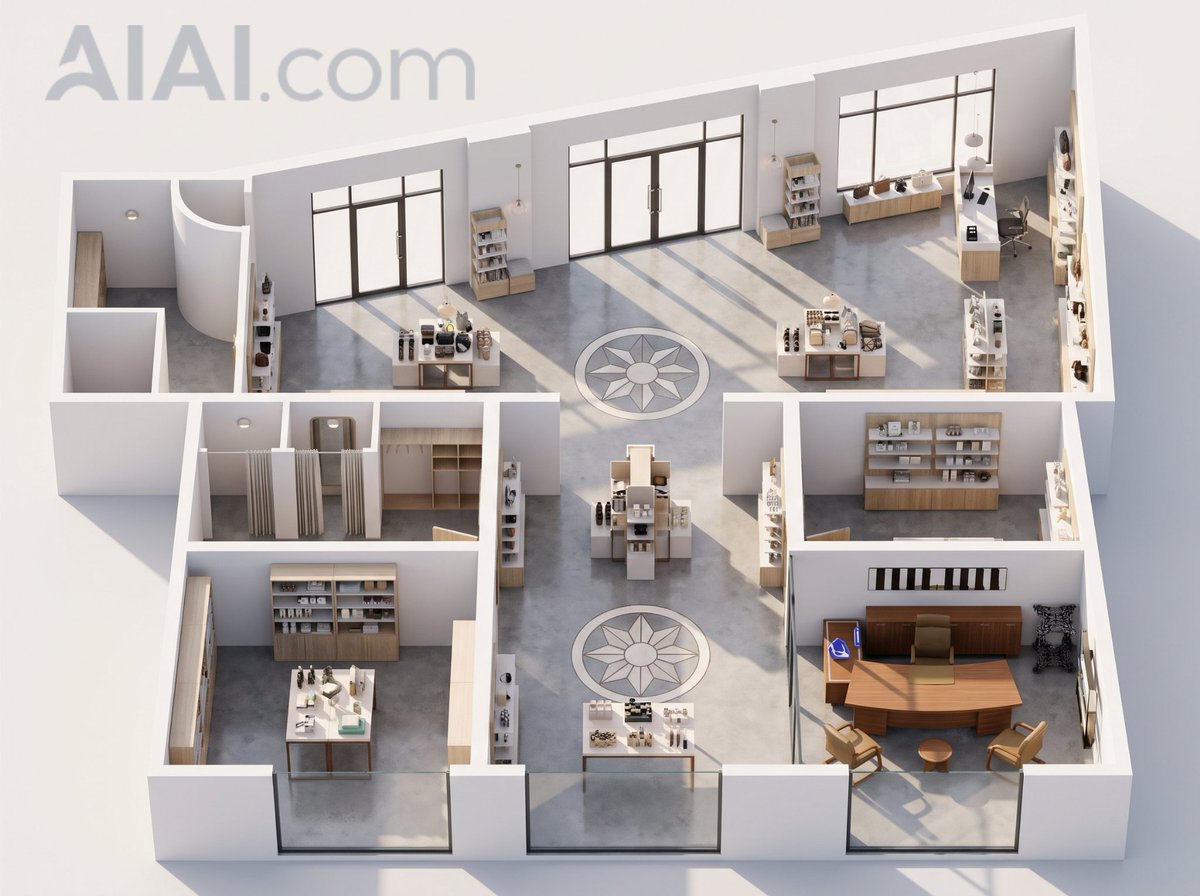 2D Floor Plan to 3D Interior