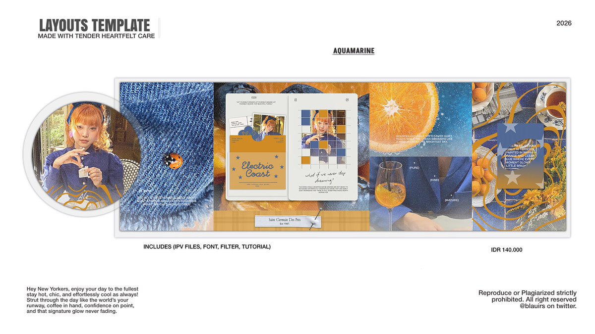 blauirs's tweet photo. any interaction would be appreciated ♡ 

attention new yorkers ★____★ my catalog layout template is finally here for creatives who like to do it with style and confidence. designed for those who want their projects to stand out. own it and do not miss out, girlies!

#bealanja https://t.co/8sbZeIimIU