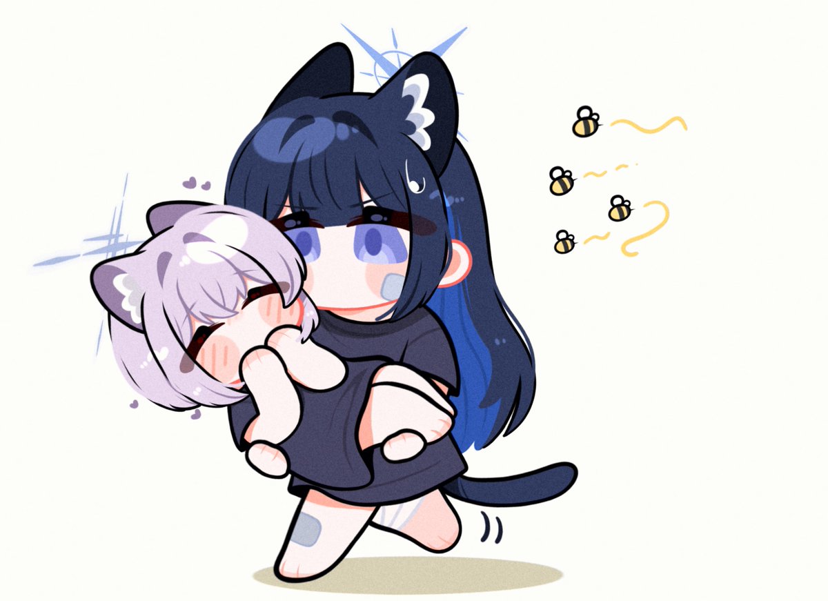 かまめしどん　ブルアカ ブルアカ 💜💙💦🐝