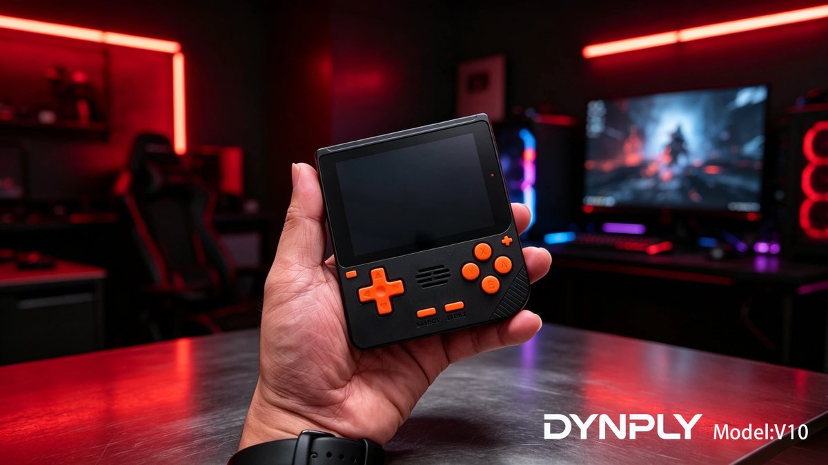 dynply's tweet photo. An excellent device needs an attractive appearance, and the DYNPLY V10 is now available.#DYNPLY #DYNPLYV10 #Retrogaming https://t.co/1fy8pO4od9